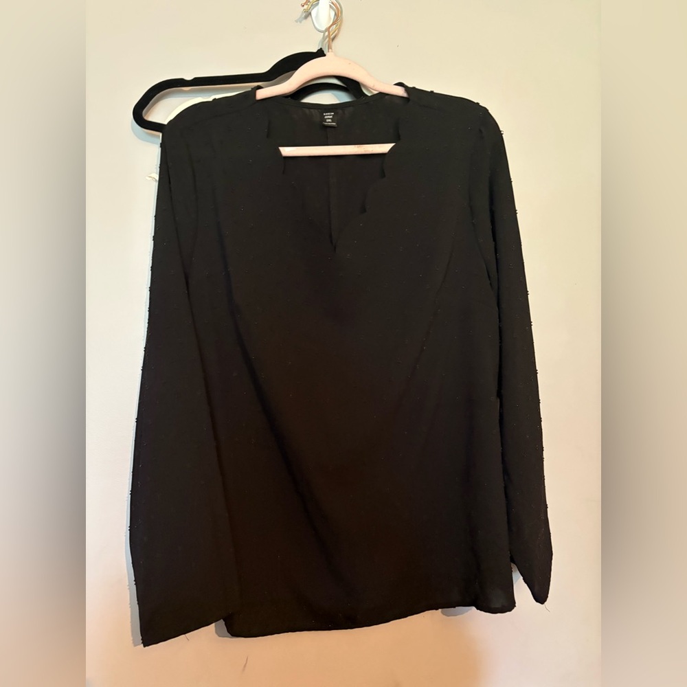 Black Long Sleeve Blouse